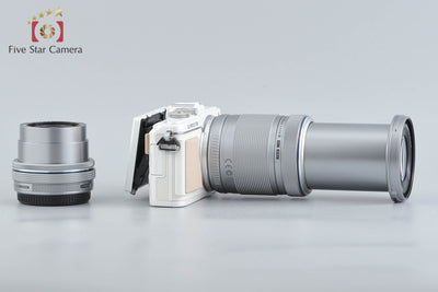 【中古】OLYMPUS オリンパス PEN Lite E-PL7 EZ ダブルズームキット ホワイト