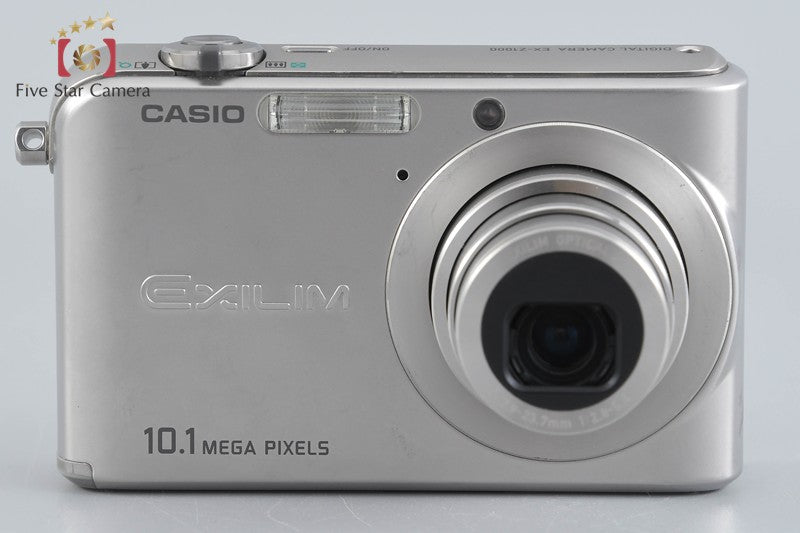 中古】Casio カシオ EXILIM ZOOM EX-Z1000 シルバー コンパクト