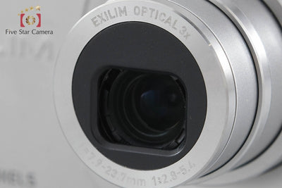 【中古】Casio カシオ EXILIM ZOOM EX-Z1000 シルバー コンパクトデジタルカメラ
