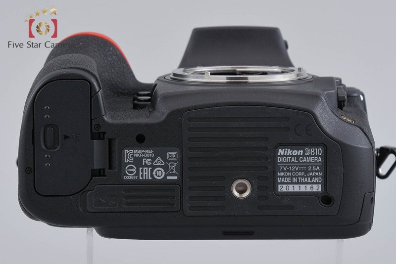 中古】Nikon ニコン D810 デジタル一眼レフカメラ シャッター回数僅少