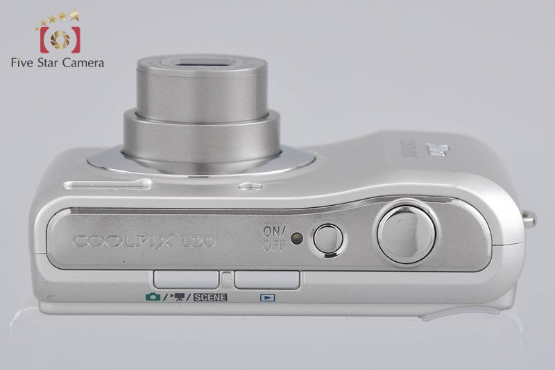 中古】Nikon ニコン COOLPIX L20 シルバー コンパクトデジタルカメラ