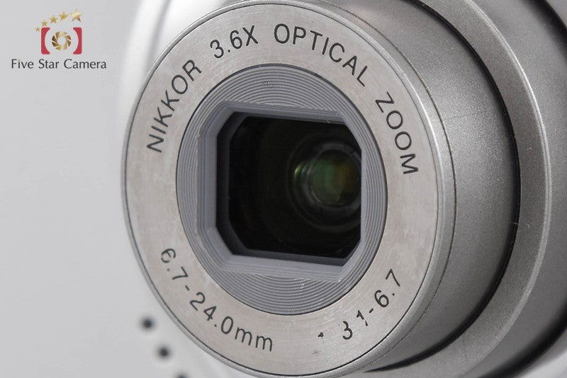 中古】Nikon ニコン COOLPIX L20 シルバー コンパクトデジタルカメラ