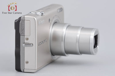 【中古】Nikon ニコン COOLPIX S6200 プラチナムシルバー コンパクトデジタルカメラ