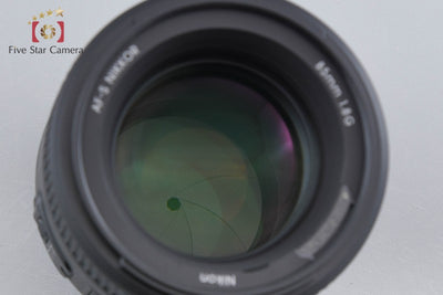 【中古】Nikon ニコン AF-S NIKKOR 85mm f/1.8 G