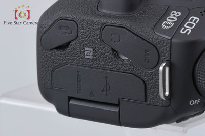 【中古】Canon キヤノン EOS 80D デジタル一眼レフカメラ