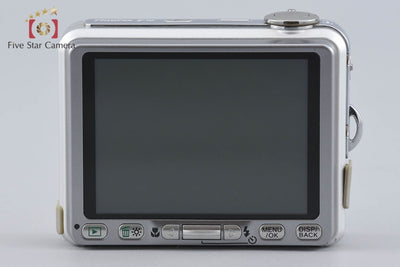 【中古】FUJIFILM 富士フイルム FinePix V10 ガンメタリック コンパクトデジタルカメラ
