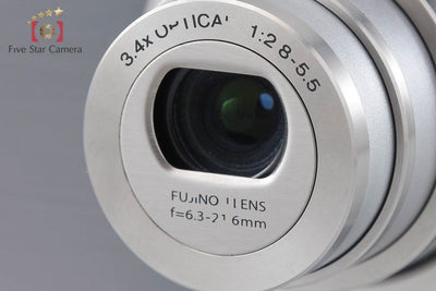 【中古】FUJIFILM 富士フイルム FinePix V10 ガンメタリック コンパクトデジタルカメラ