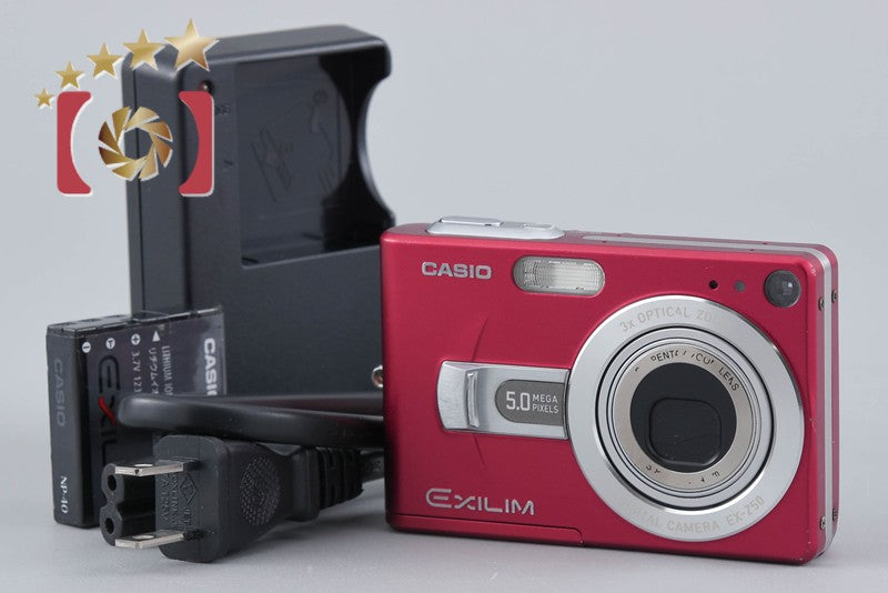【中古】Casio カシオ EXILIM EX-Z50 レッドスター コンパクトデジタルカメラ