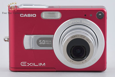 【中古】Casio カシオ EXILIM EX-Z50 レッドスター コンパクトデジタルカメラ