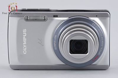 【中古】OLYMPUS オリンパス μ-7050 シルバー コンパクトデジタルカメラ