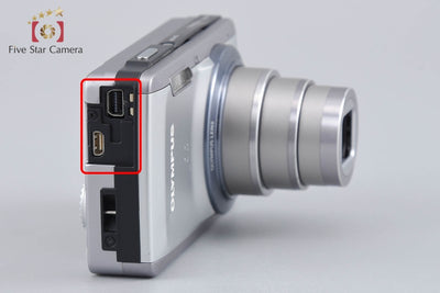 【中古】OLYMPUS オリンパス μ-7050 シルバー コンパクトデジタルカメラ