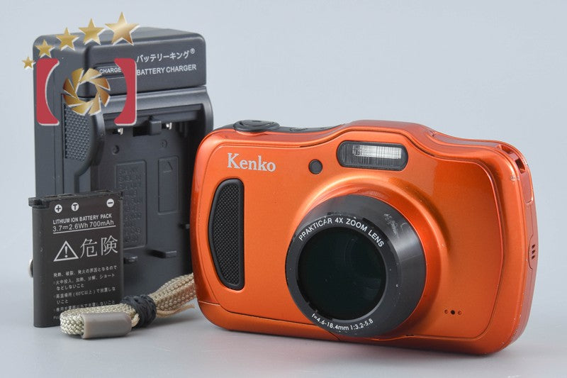 【中古】Kenko ケンコー DSC200WP 防水デジタルカメラ