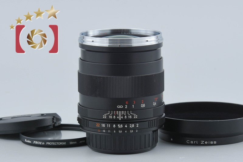 【中古】Carl Zeiss カールツァイス Distagon 28mm f/2 T* ZF.2 ニコン用