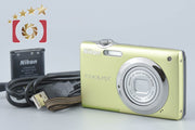 【中古】Nikon ニコン COOLPIX S3000 ポップグリーン コンパクトデジタルカメラ