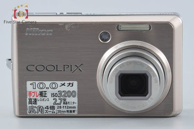 【中古】Nikon ニコン COOLPIX S600 ピンクゴールド コンパクトデジタルカメラ