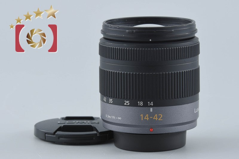 【中古】Panasonic パナソニック LUMIX G VARIO 14-42mm f/3.5-5.6 ASPH. MEGA O.I.S. H-FS014042