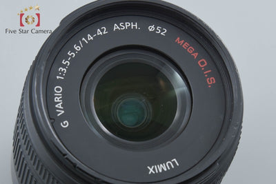 【中古】Panasonic パナソニック LUMIX G VARIO 14-42mm f/3.5-5.6 ASPH. MEGA O.I.S. H-FS014042