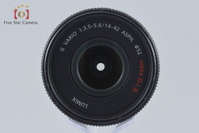 【中古】Panasonic パナソニック LUMIX G VARIO 14-42mm f/3.5-5.6 ASPH. MEGA O.I.S. H-FS014042