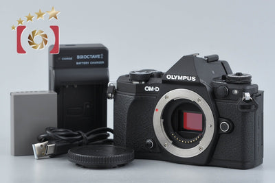 【中古】OLYMPUS オリンパス OM-D E-M5 Mark II ブラック ミラーレス一眼カメラ