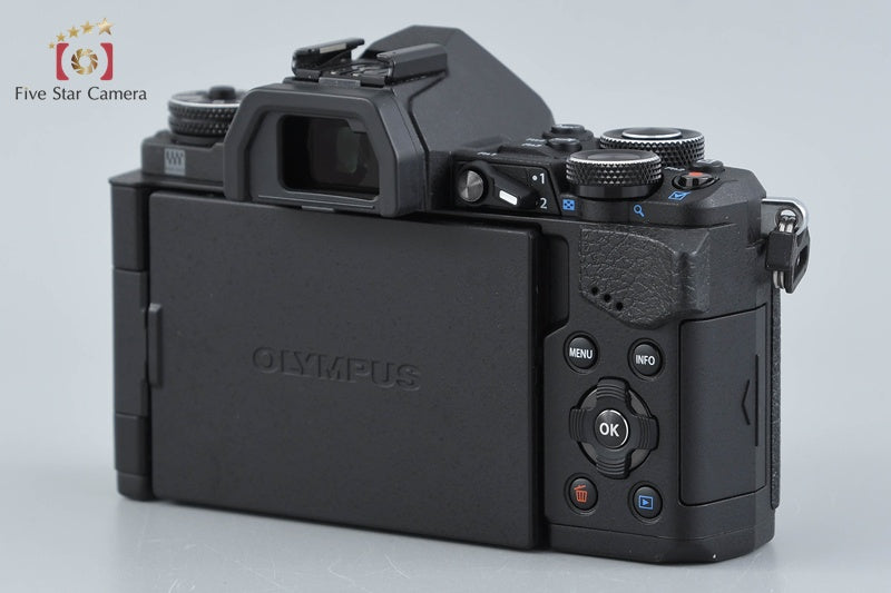 中古】OLYMPUS オリンパス OM-D E-M5 Mark II ブラック ミラーレス一眼