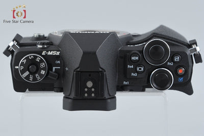 【中古】OLYMPUS オリンパス OM-D E-M5 Mark II ブラック ミラーレス一眼カメラ
