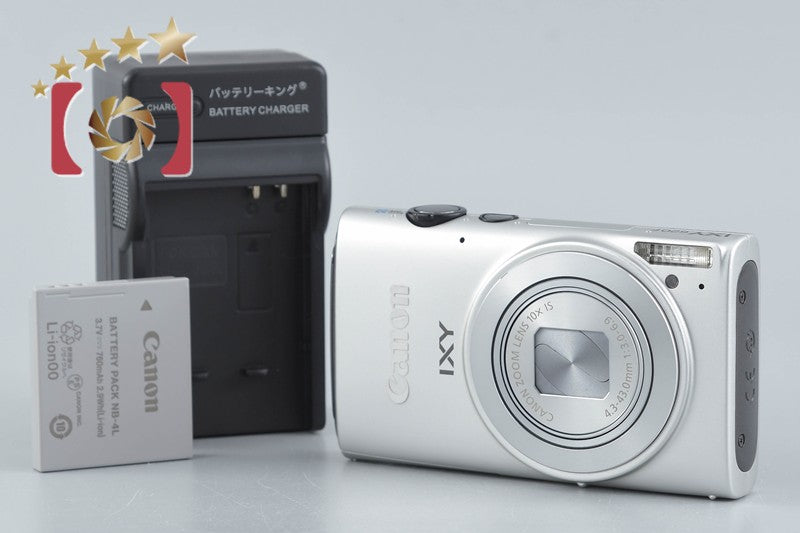 【中古】Canon キヤノン IXY 620F シルバー コンパクトデジタルカメラ