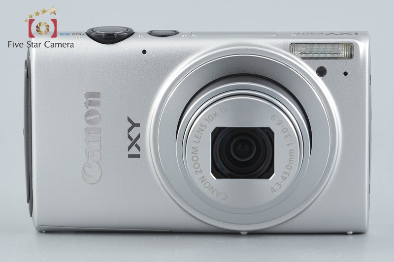 中古】Canon キヤノン IXY 620F シルバー コンパクトデジタルカメラ