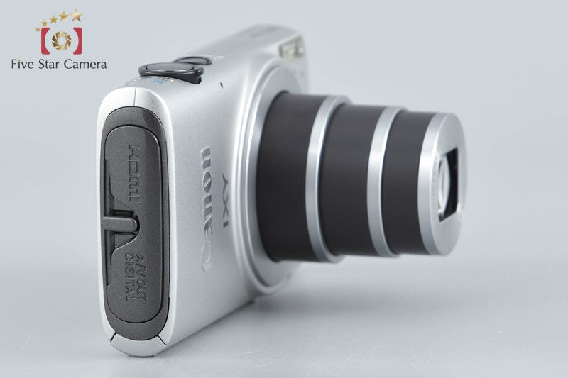 中古】Canon キヤノン IXY 620F シルバー コンパクトデジタルカメラ