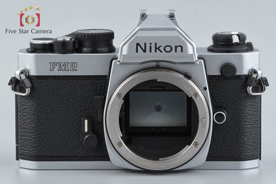 【中古】Nikon ニコン ニューFM2 後期 シルバー + MF-16 データバック