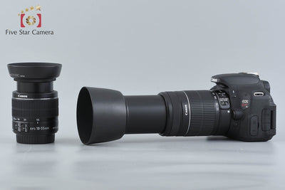 【中古】Canon キヤノン EOS Kiss X5 ダブルズームレンズキット シャッター回数僅少