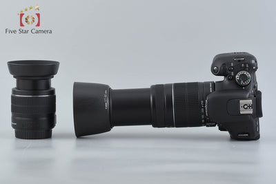 【中古】Canon キヤノン EOS Kiss X5 ダブルズームレンズキット シャッター回数僅少