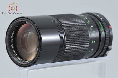 【中古】Canon キヤノン New FD 70-150mm f/4.5