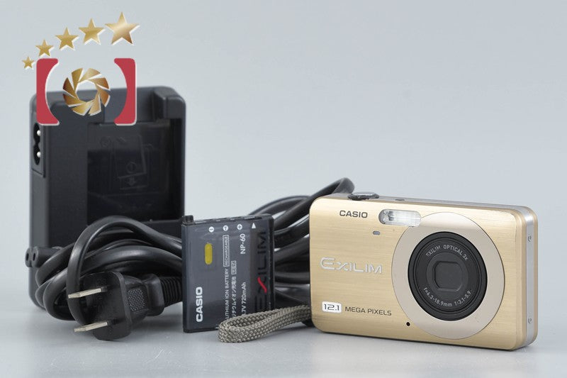 【中古】Casio カシオ EXILIM EX-Z90 ゴールド コンパクトデジタルカメラ