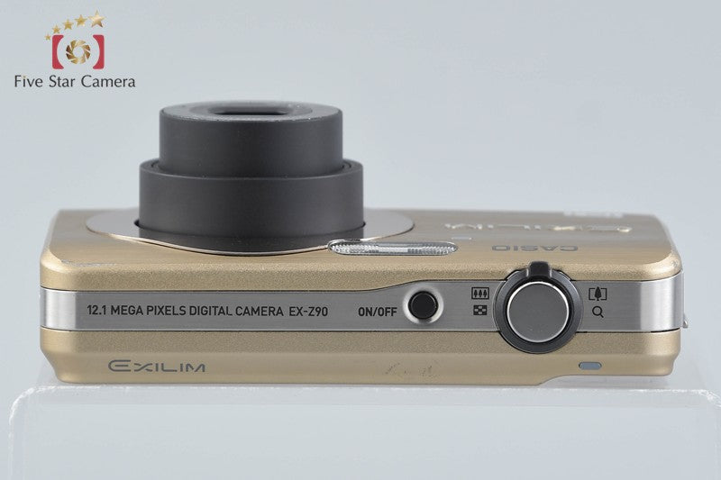 中古】Casio カシオ EXILIM EX-Z90 ゴールド コンパクトデジタルカメラ