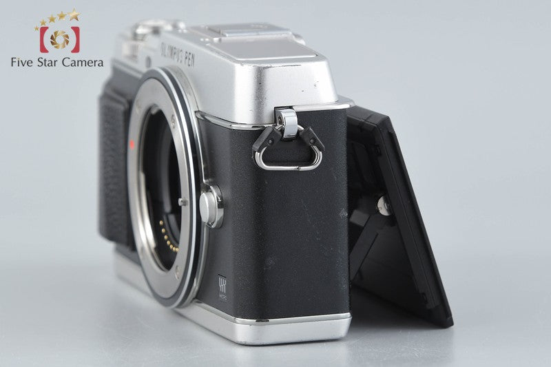 中古】OLYMPUS オリンパス PEN E-P5 シルバー ミラーレス一眼カメラ