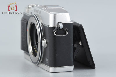 【中古】OLYMPUS オリンパス PEN E-P5 シルバー ミラーレス一眼カメラ シャッター回数僅少