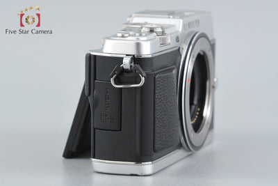 【中古】OLYMPUS オリンパス PEN E-P5 シルバー ミラーレス一眼カメラ シャッター回数僅少