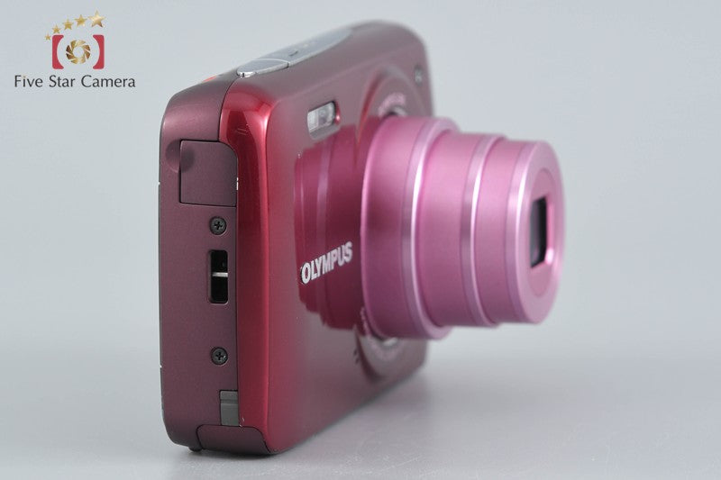 中古】OLYMPUS オリンパス VH-210 レッド コンパクトデジタルカメラ