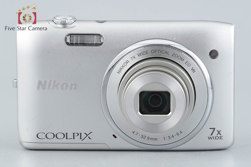 中古】Nikon ニコン COOLPIX S3500 クリスタルシルバー コンパクト