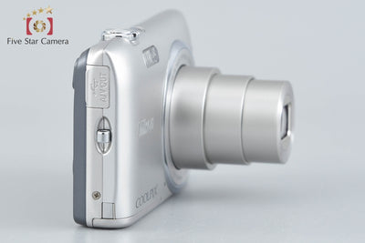 【中古】Nikon ニコン COOLPIX S3500 クリスタルシルバー コンパクトデジタルカメラ