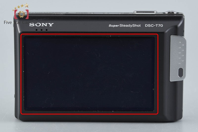 中古】SONY ソニー Cyber-Shot DSC-T70 ブラック デジタルスチルカメラ