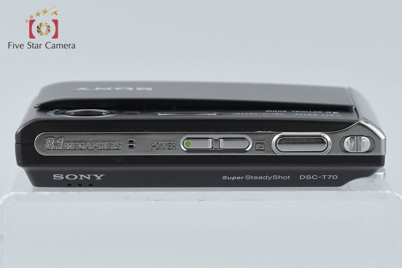 中古】SONY ソニー Cyber-Shot DSC-T70 ブラック デジタルスチルカメラ
