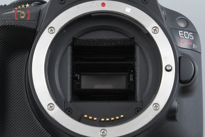 【中古】Canon キヤノン EOS Kiss X7 ブラック デジタル一眼レフカメラ