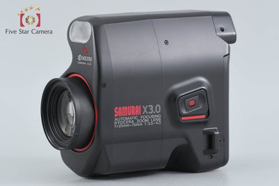 【中古】KYOCERA 京セラ SAMURAI X3.0 レッド コンパクトフィルムカメラ