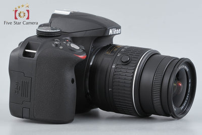 【中古】Nikon ニコン D3300 18-55 VR II レンズキット ブラック シャッター回数僅少