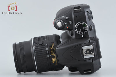 【中古】Nikon ニコン D3300 18-55 VR II レンズキット ブラック シャッター回数僅少
