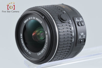 【中古】Nikon ニコン D3300 18-55 VR II レンズキット ブラック シャッター回数僅少
