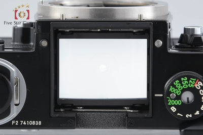 【中古】Nikon ニコン F2 アイレベル ブラック フィルム一眼レフカメラ