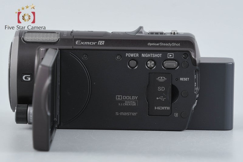 中古】SONY ソニー ハンディカム HDR-CX560V ボルドーブラウン