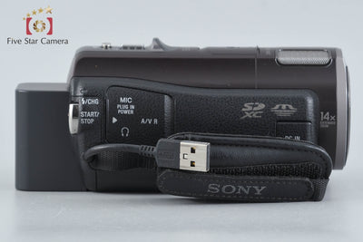 【中古】SONY ソニー ハンディカム HDR-CX560V ボルドーブラウン デジタルビデオカメラ